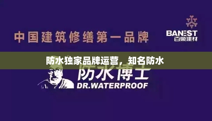 防水独家品牌运营，知名防水 