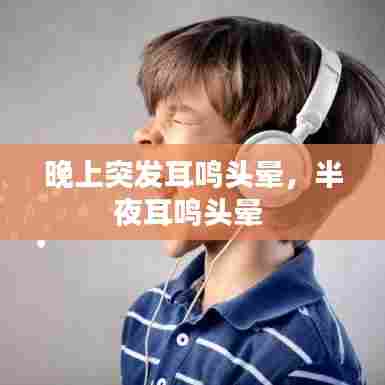 晚上突发耳鸣头晕,半夜耳鸣头晕