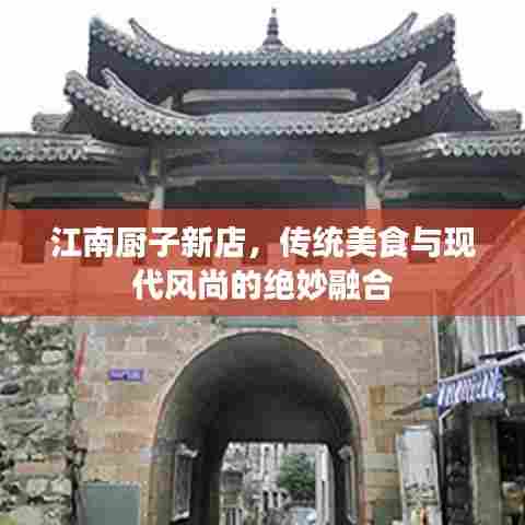 江南厨子新店,传统美食与现代风尚的绝妙融合