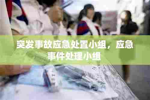 突发事故应急处置小组，应急事件处理小组 
