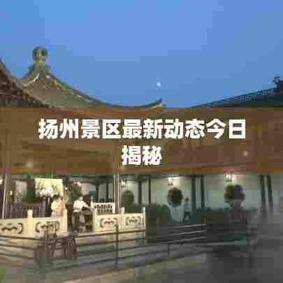 扬州景区最新动态今日揭秘