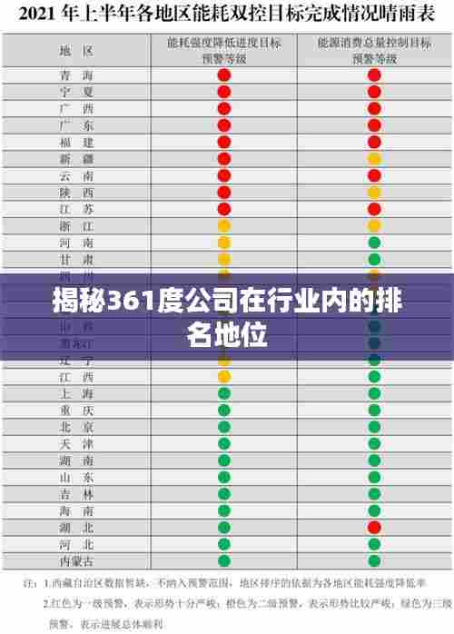 揭秘361度公司在行业内的排名地位