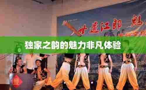 独家之韵的魅力非凡体验