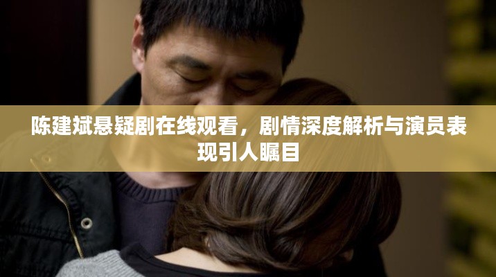 陈建斌悬疑剧在线观看,剧情深度解析与演员表现引人瞩目