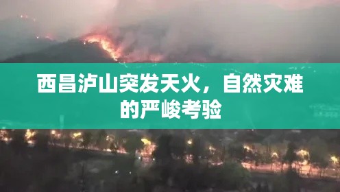 西昌泸山突发天火,自然灾难的严峻考验