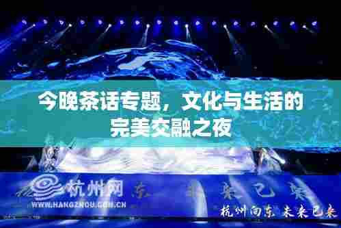 今晚茶话专题,文化与生活的完美交融之夜