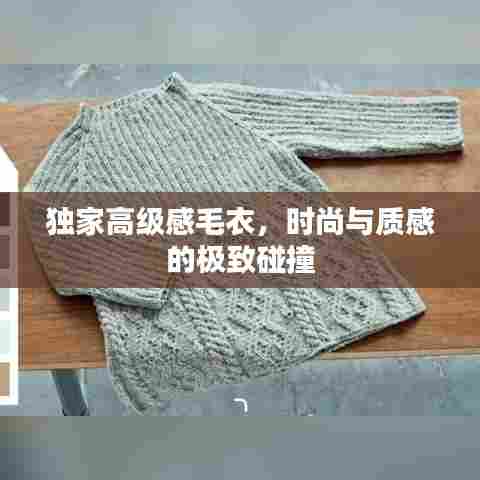 独家高级感毛衣，时尚与质感的极致碰撞