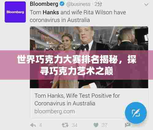 世界巧克力大赛排名揭秘,探寻巧克力艺术之巅