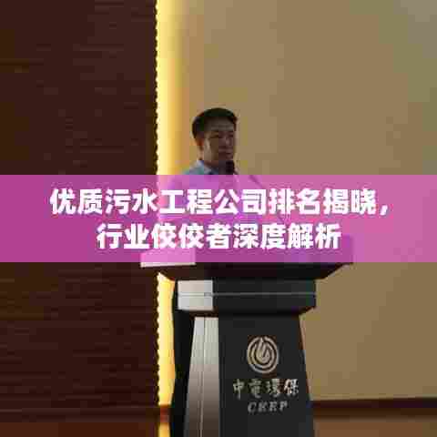 优质污水工程公司排名揭晓,行业佼佼者深度解析