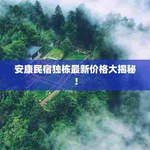 安康民宿独栋最新价格大揭秘!