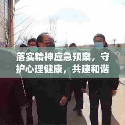 落实精神应急预案,守护心理健康,共建和谐社会