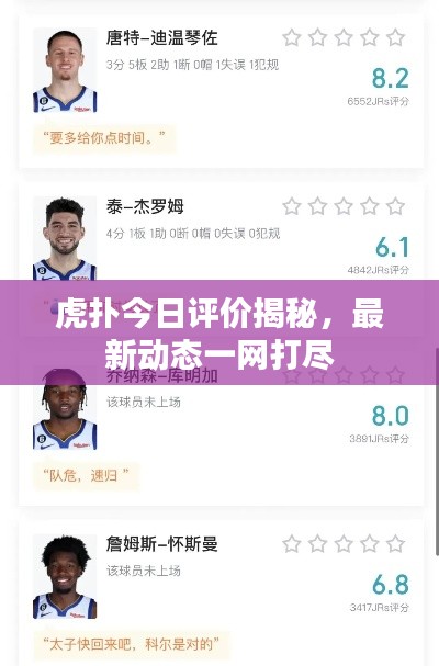 虎扑今日评价揭秘，最新动态一网打尽