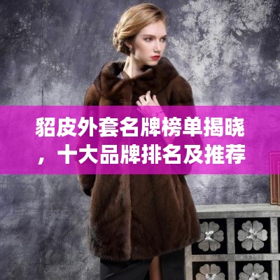 貂皮外套名牌榜单揭晓，十大品牌排名及推荐
