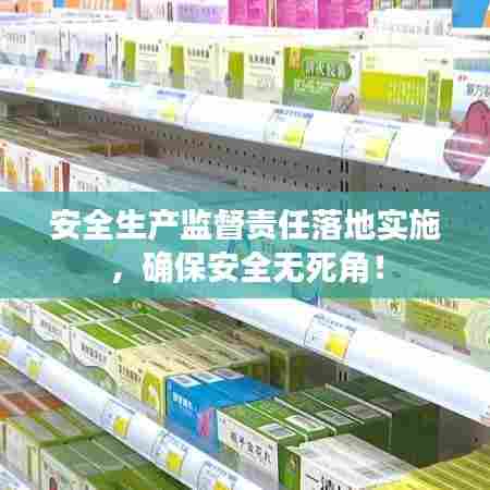 安全生产监督责任落地实施,确保安全无死角!