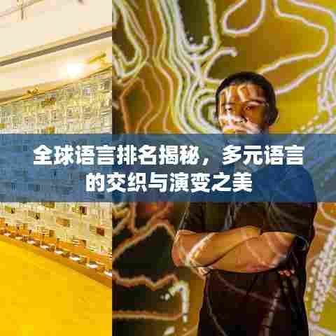 全球语言排名揭秘,多元语言的交织与演变之美