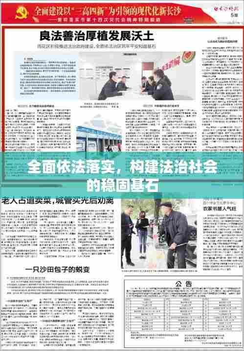全面依法落实,构建法治社会的稳固基石