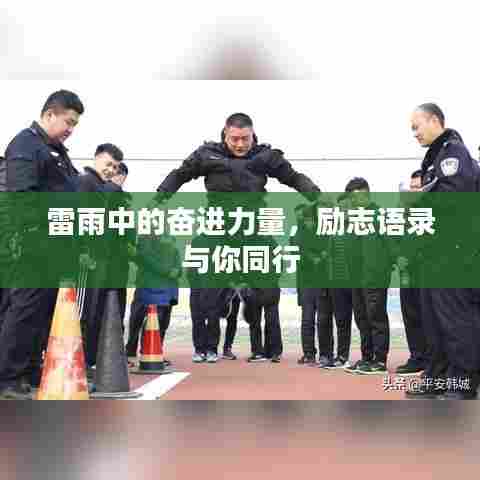 雷雨中的奋进力量,励志语录与你同行