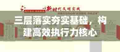 三层落实夯实基础，构建高效执行力核心