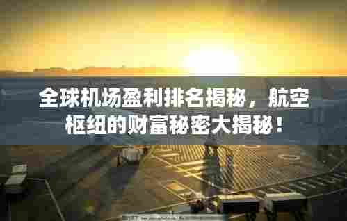 全球机场盈利排名揭秘,航空枢纽的财富秘密大揭秘!