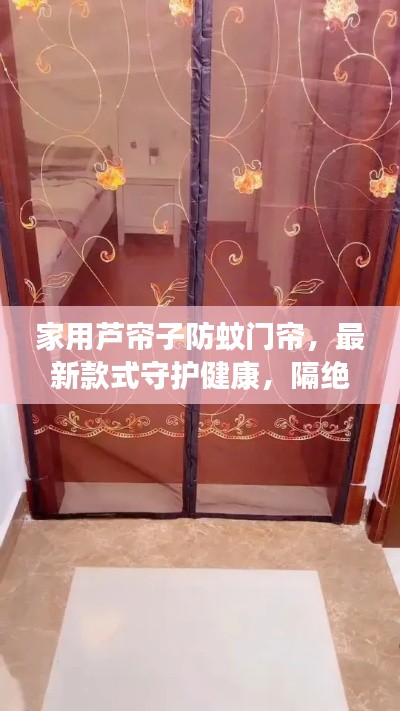 家用芦帘子防蚊门帘，最新款式守护健康，隔绝蚊虫烦恼
