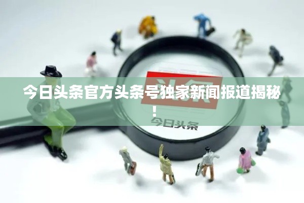 今日头条官方头条号独家新闻报道揭秘！