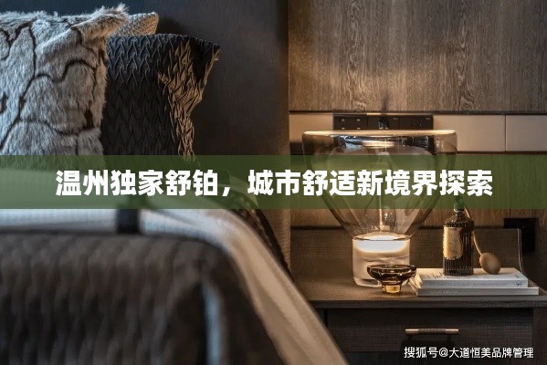 温州独家舒铂，城市舒适新境界探索