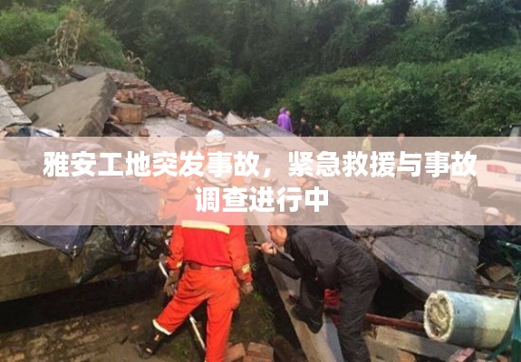 雅安工地突发事故,紧急救援与事故调查进行中