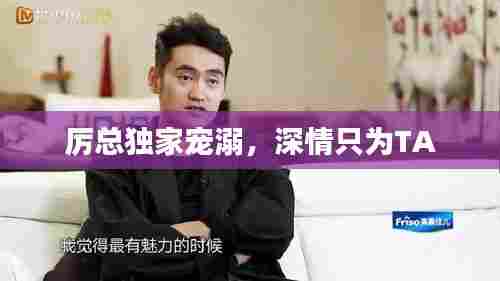 厉总独家宠溺,深情只为TA