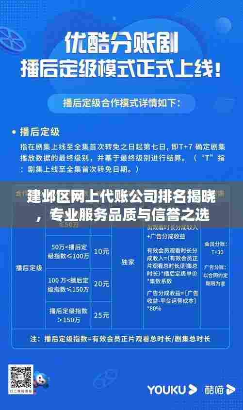建邺区网上代账公司排名揭晓，专业服务品质与信誉之选