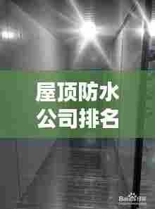 屋顶防水公司排名揭秘，为何选择优质公司至关重要？