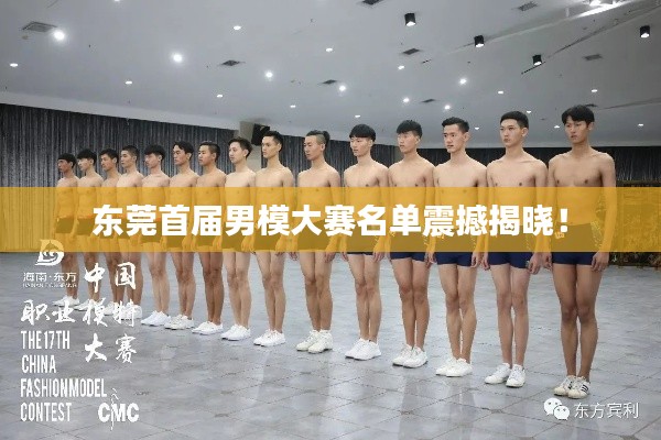 东莞首届男模大赛名单震撼揭晓!