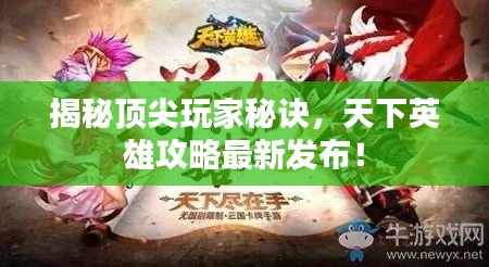 揭秘顶尖玩家秘诀,天下英雄攻略最新发布!