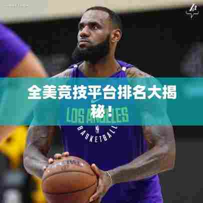 全美竞技平台排名大揭秘!