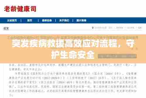 突发疾病救援高效应对流程，守护生命安全