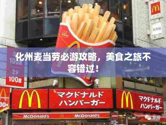 化州麦当劳必游攻略，美食之旅不容错过！