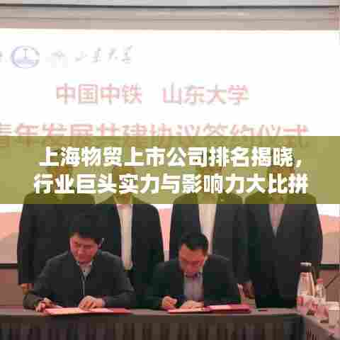 上海物贸上市公司排名揭晓,行业巨头实力与影响力大比拼