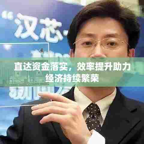 直达资金落实,效率提升助力经济持续繁荣
