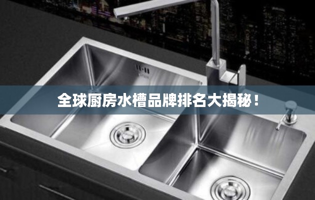 全球厨房水槽品牌排名大揭秘！