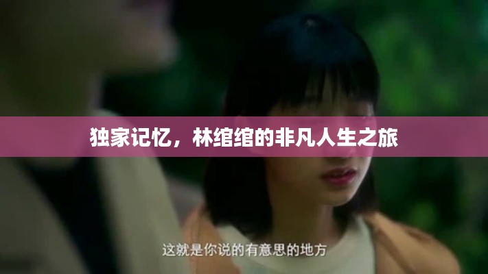独家记忆,林绾绾的非凡人生之旅