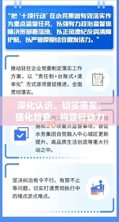 深化认识、切实落实、强化督查,构建行动力的三重保障保障机制