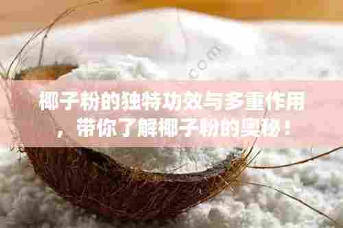 椰子粉的独特功效与多重作用，带你了解椰子粉的奥秘！