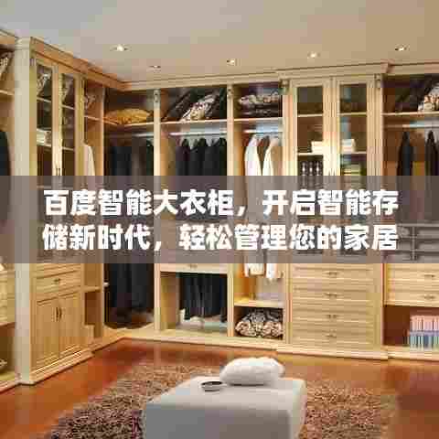 百度智能大衣柜，开启智能存储新时代，轻松管理您的家居空间