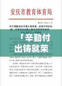 「辛勤付出铸就荣耀,独家收录最新荣誉与称号图片汇总」