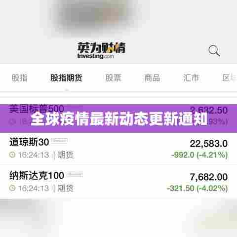 全球疫情最新动态更新通知