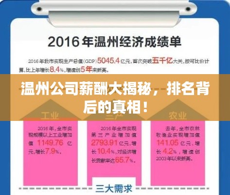 温州公司薪酬大揭秘,排名背后的真相!