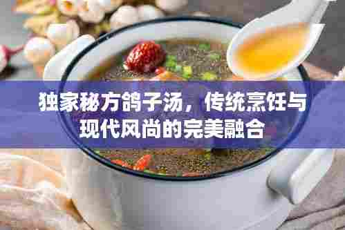 独家秘方鸽子汤，传统烹饪与现代风尚的完美融合