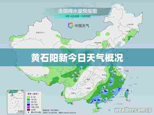黄石阳新今日天气概况