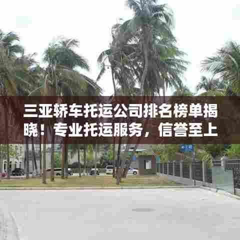 三亚轿车托运公司排名榜单揭晓!专业托运服务,信誉至上!