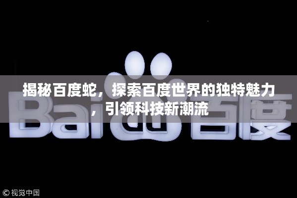 揭秘百度蛇,探索百度世界的独特魅力,引领科技新潮流