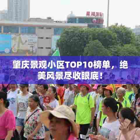 肇庆景观小区TOP10榜单,绝美风景尽收眼底!